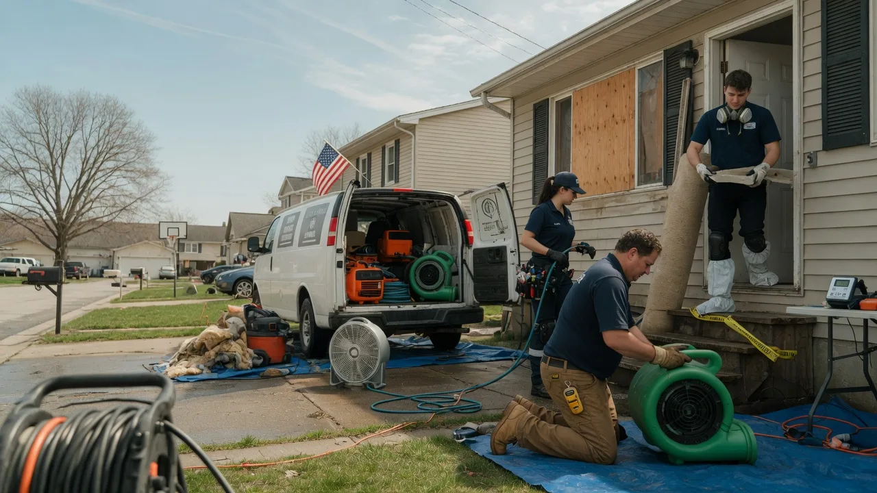 Water Damage Restoration in Vaiden, MS near me